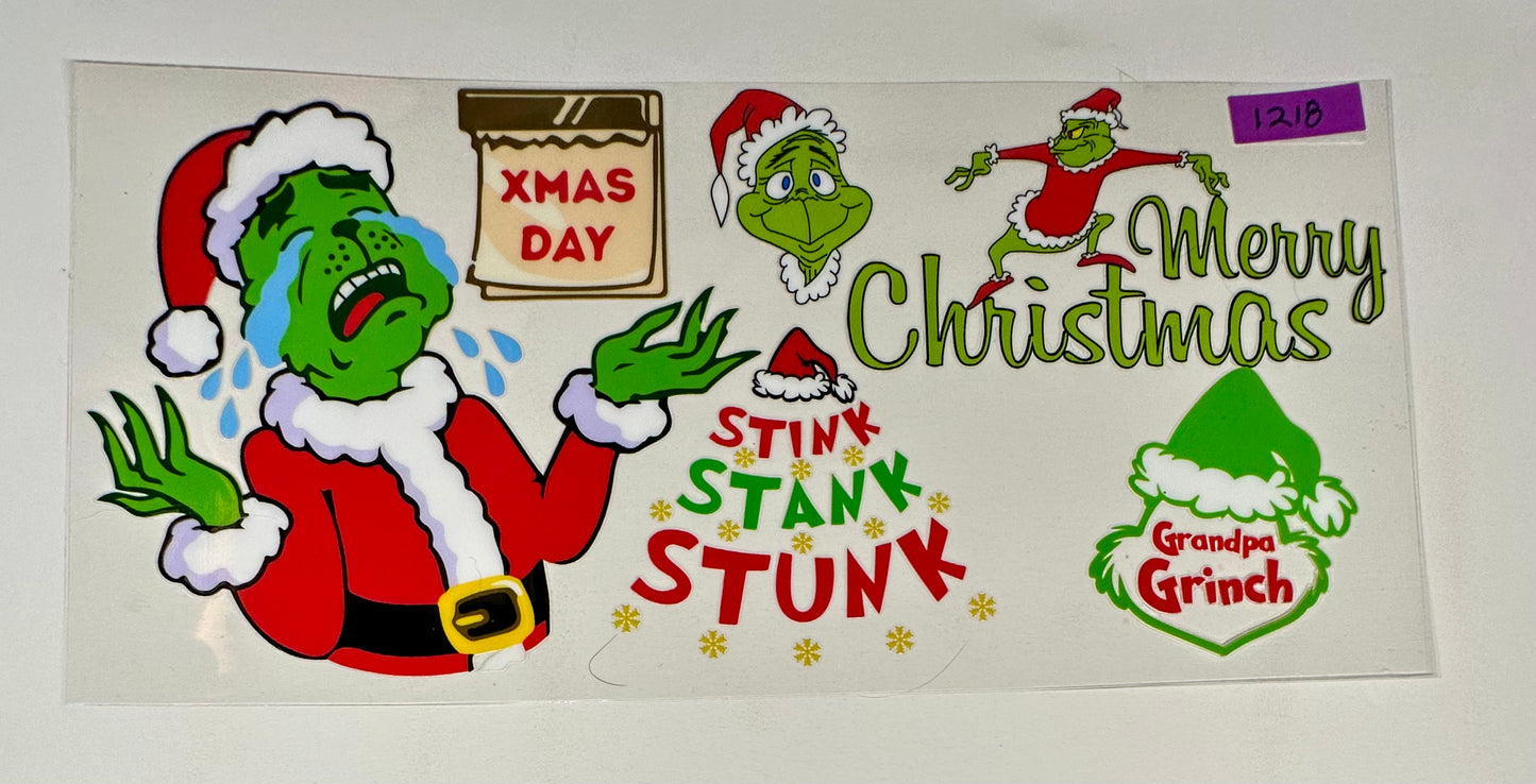 Holiday Christmas - Cup Wraps