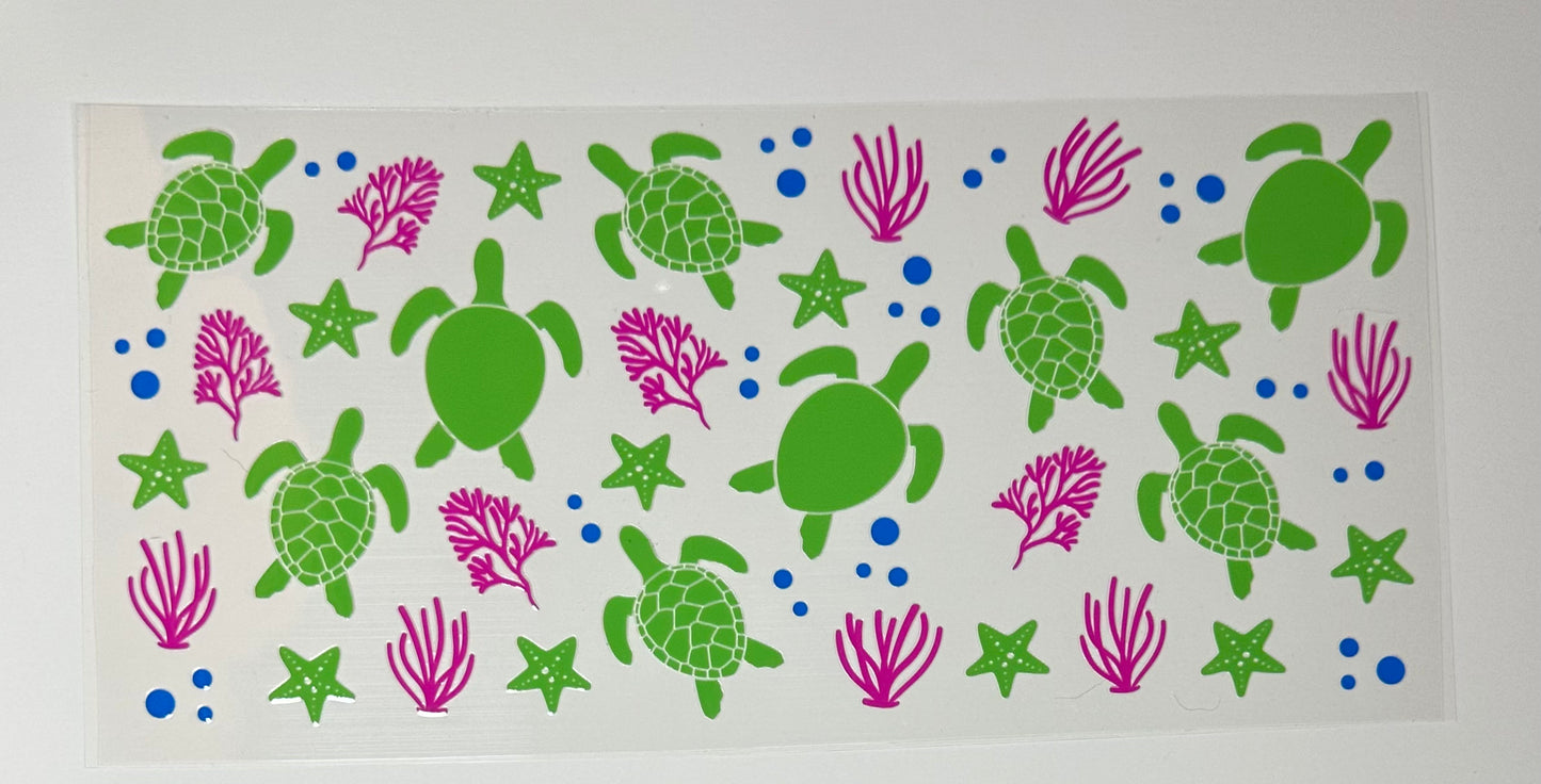 Beach Theme - Cup Wraps