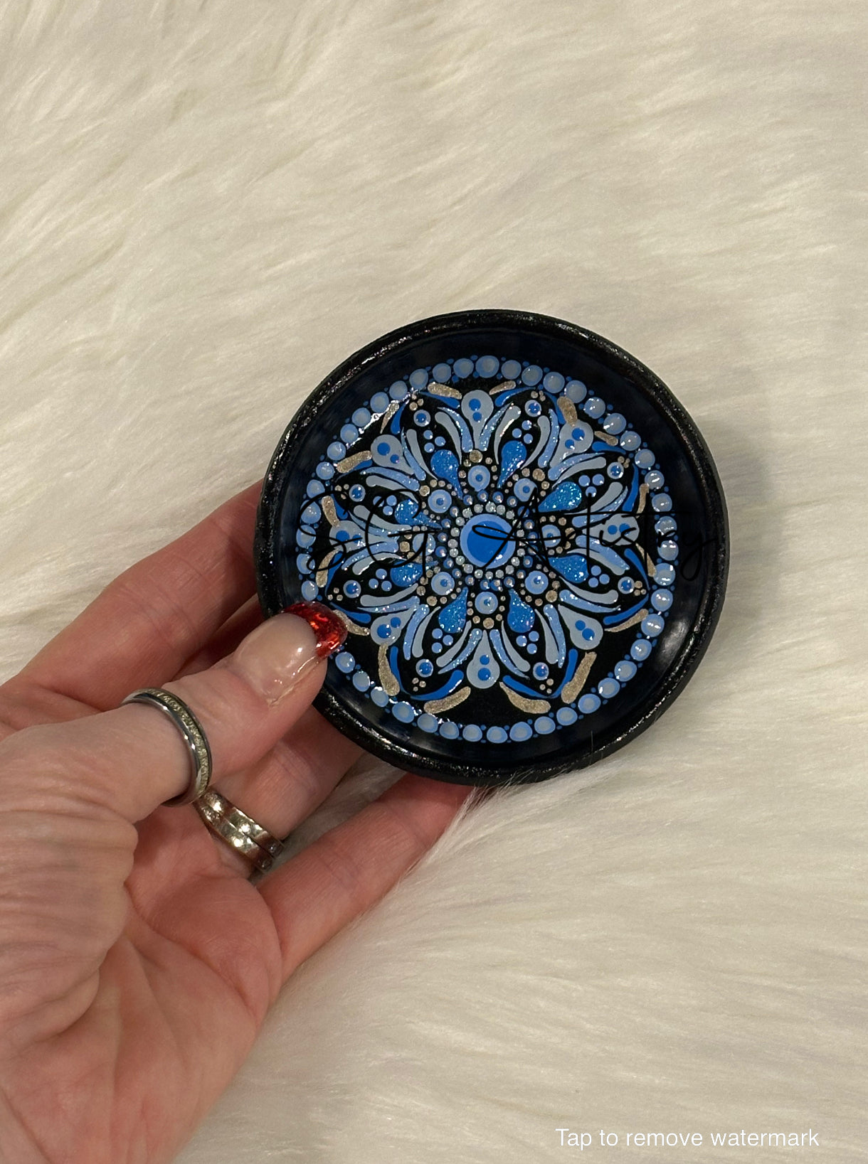 Jewelry/Trinket Dish - Blues