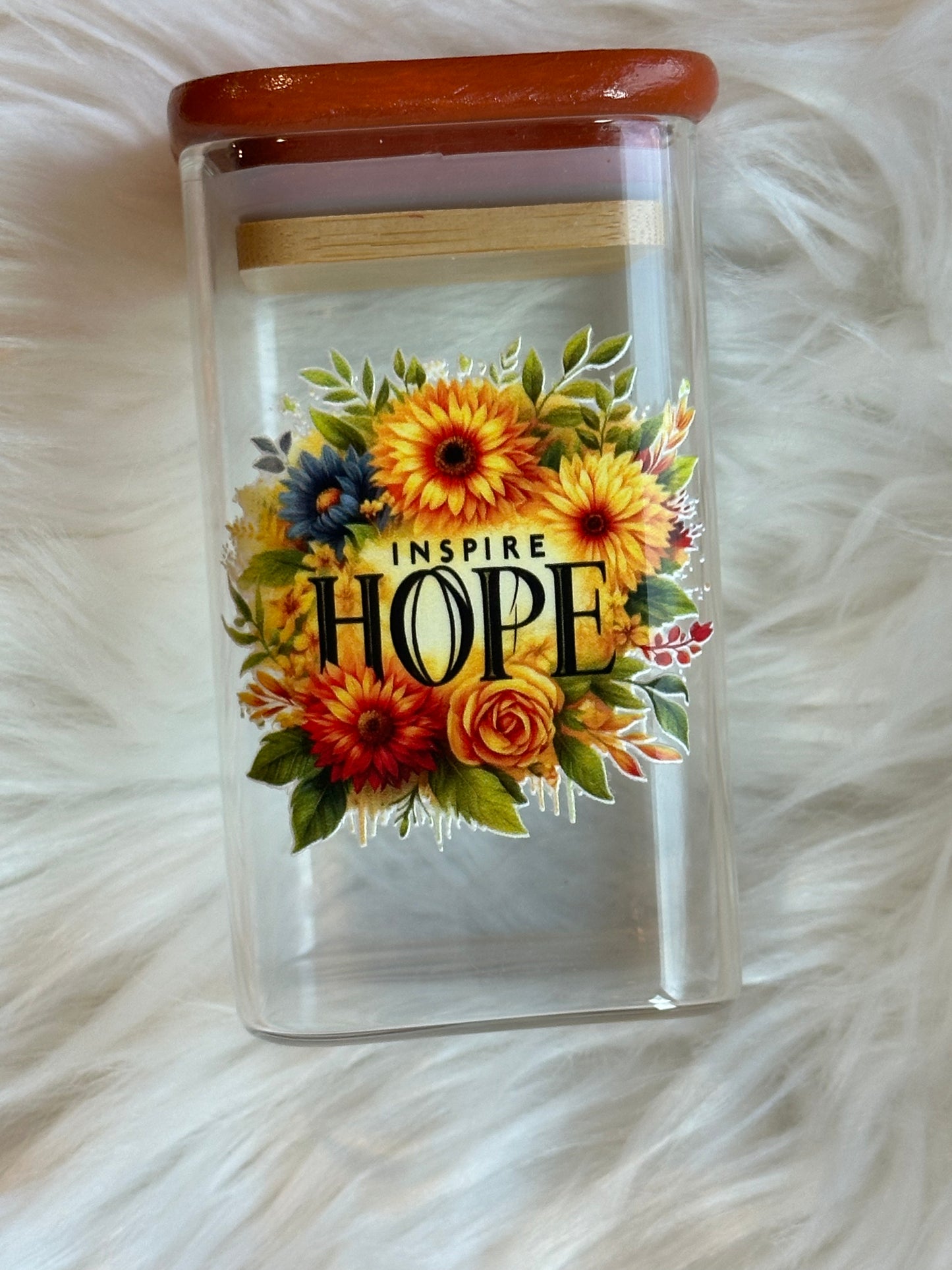 9 oz Stash Jar - "Inspire Hope"