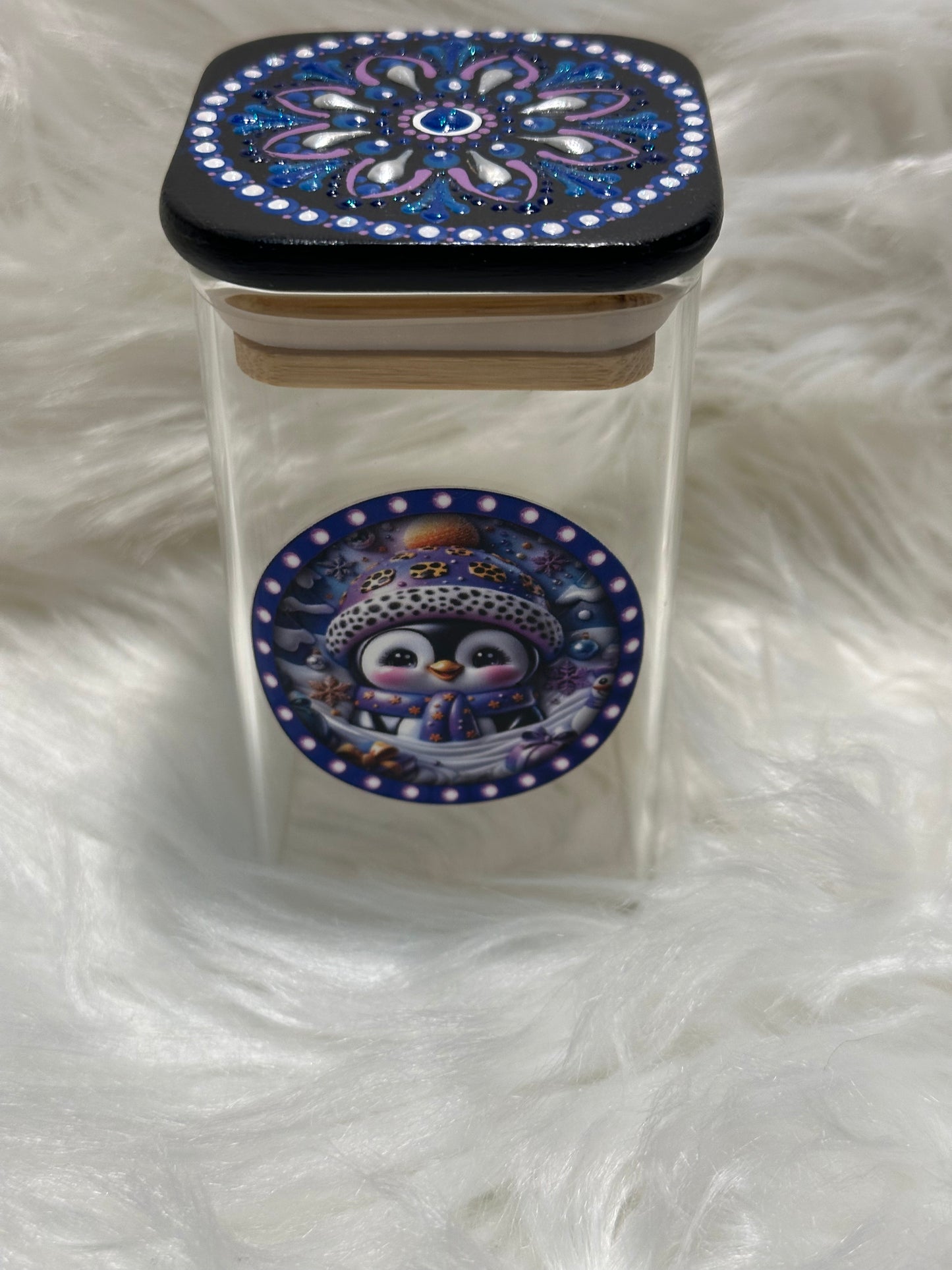 9 oz Stash Jar - Penguin