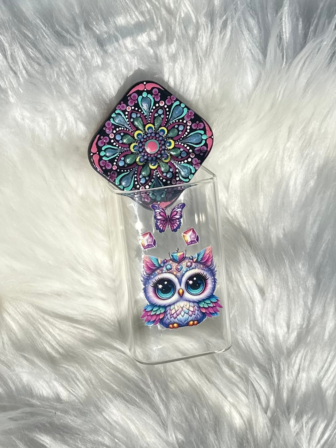 9 oz Stash Jar - Owl