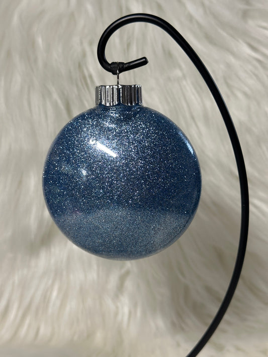 Baby 1st Christmas Ornament - Disc / Round - Boy