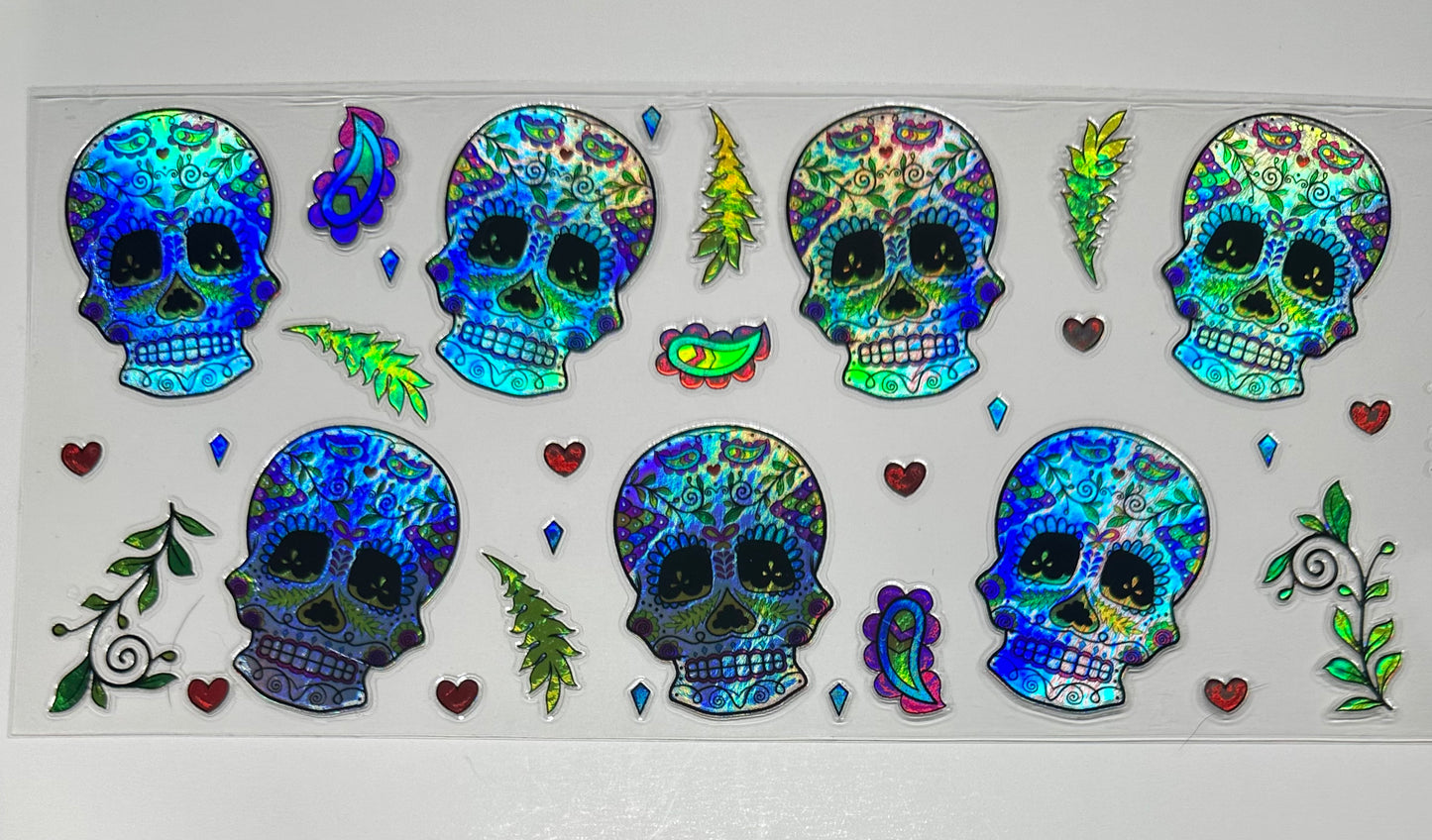 Skulls, Tattoo Lady - Cup Wraps