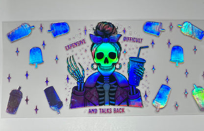 Skulls, Tattoo Lady - Cup Wraps