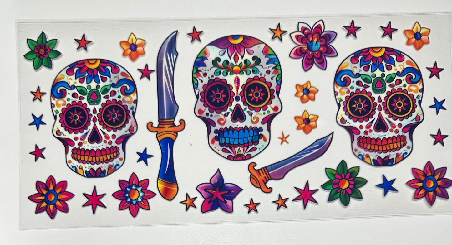 Skulls, Tattoo Lady - Cup Wraps