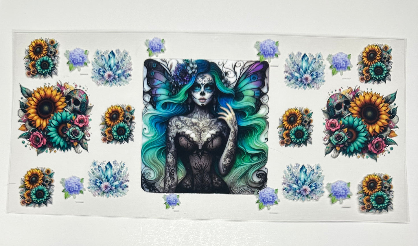 Skulls, Tattoo Lady - Cup Wraps