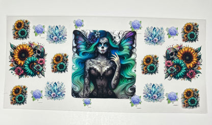 Skulls, Tattoo Lady - Cup Wraps