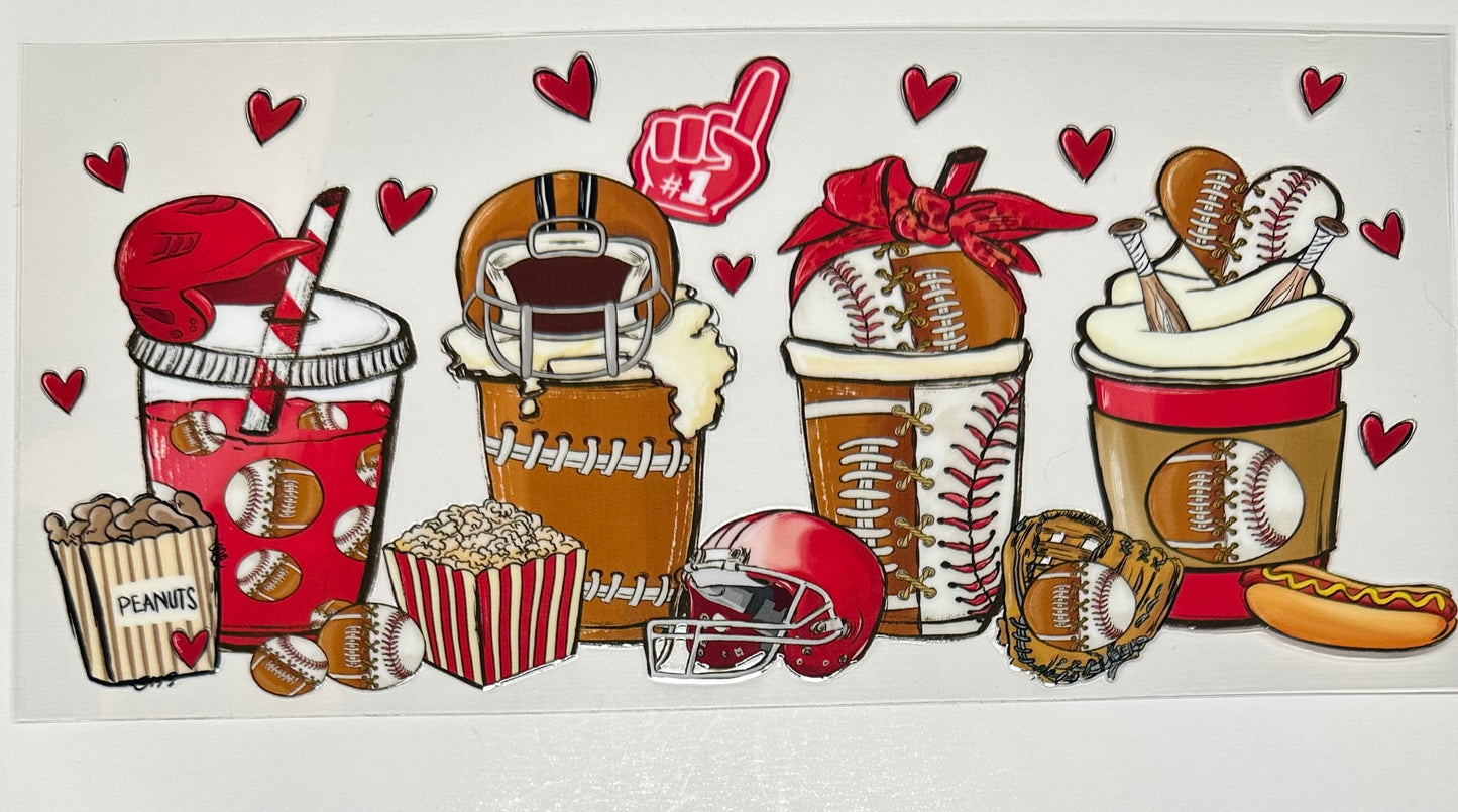 Game Day - Cup Wraps