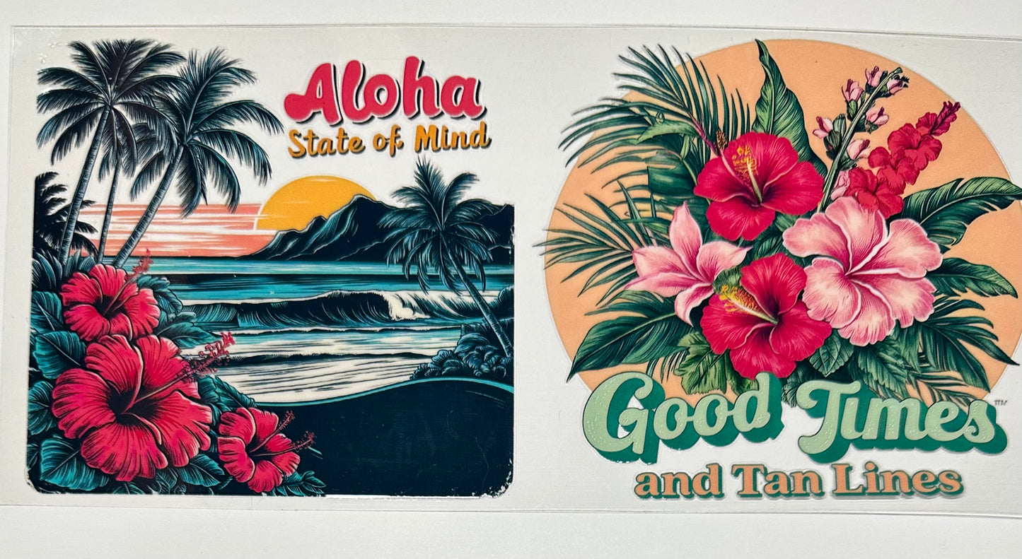 Summer Vibes - Cup Wraps