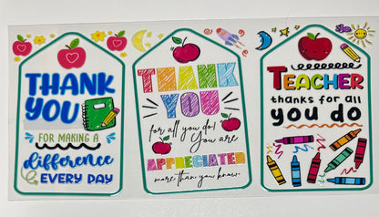 Teacher - Cup Wraps