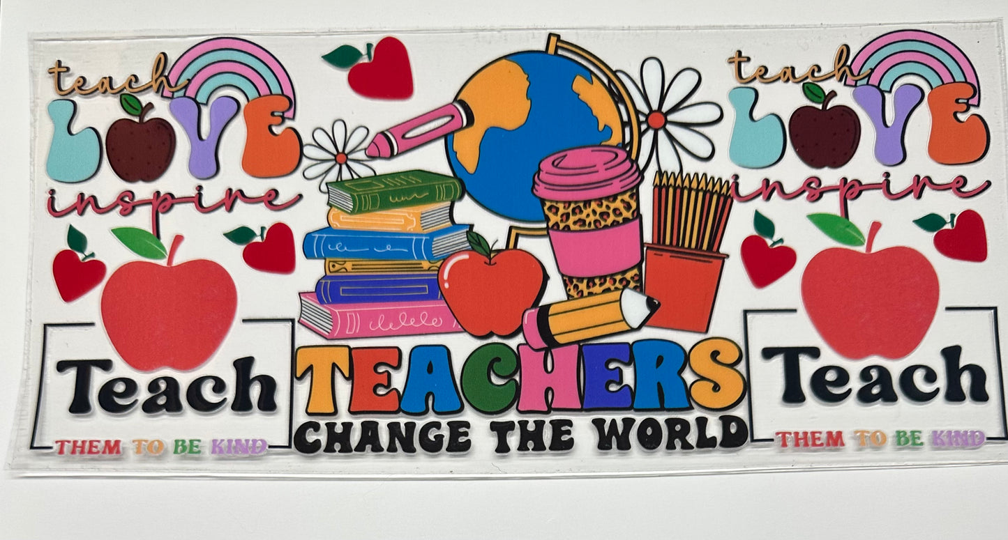 Teacher - Cup Wraps