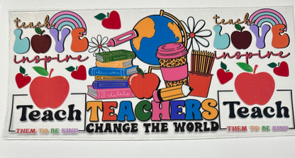 Teacher - Cup Wraps