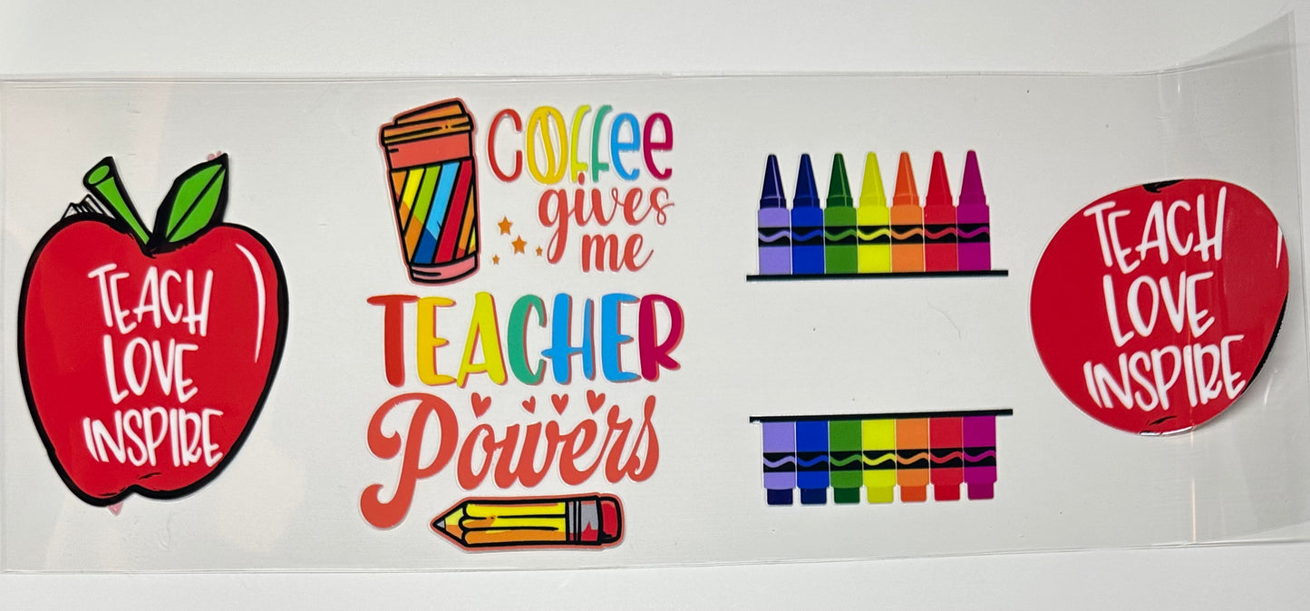 Teacher - Cup Wraps