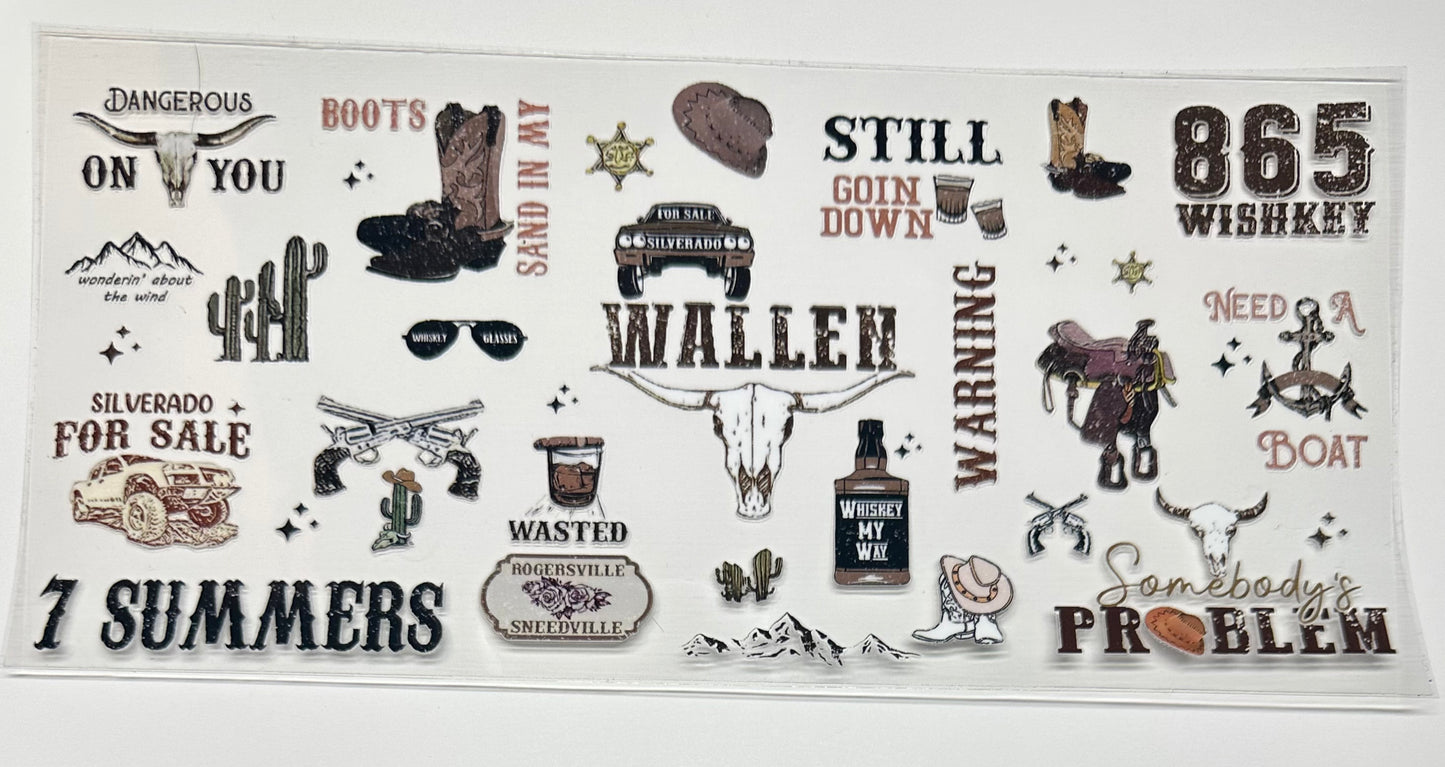 Western - Cup Wraps