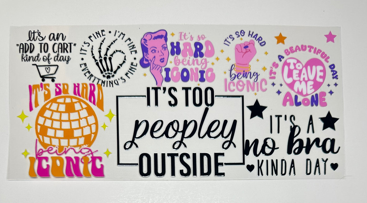 Quotes - Misc - Cup Wraps