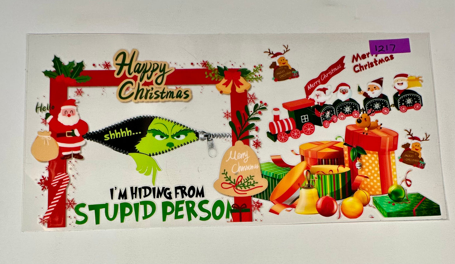 Holiday Christmas - Cup Wraps