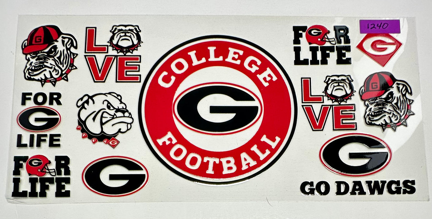 Game Day - Cup Wraps