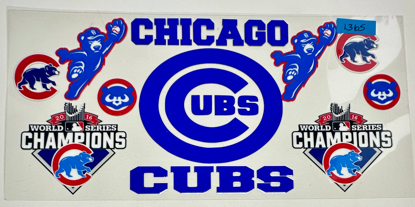 Game Day - Cup Wraps
