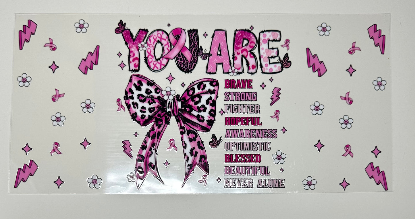 Awareness Ribbons & More - Cup Wraps