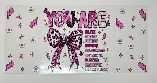 Awareness Ribbons & More - Cup Wraps