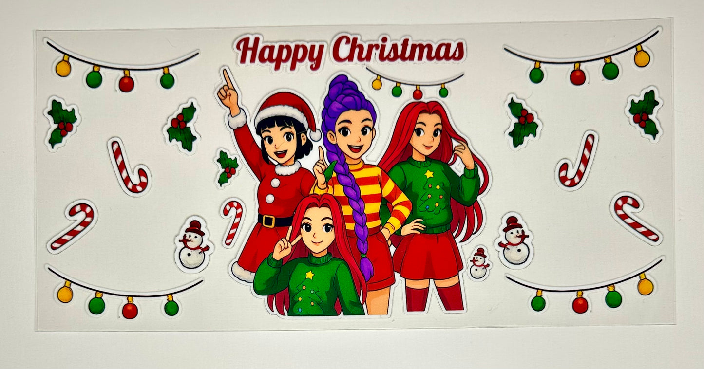 Holiday Christmas - Cup Wraps