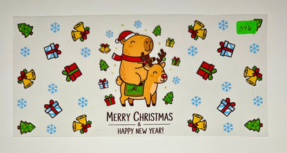 Holiday Christmas - Cup Wraps