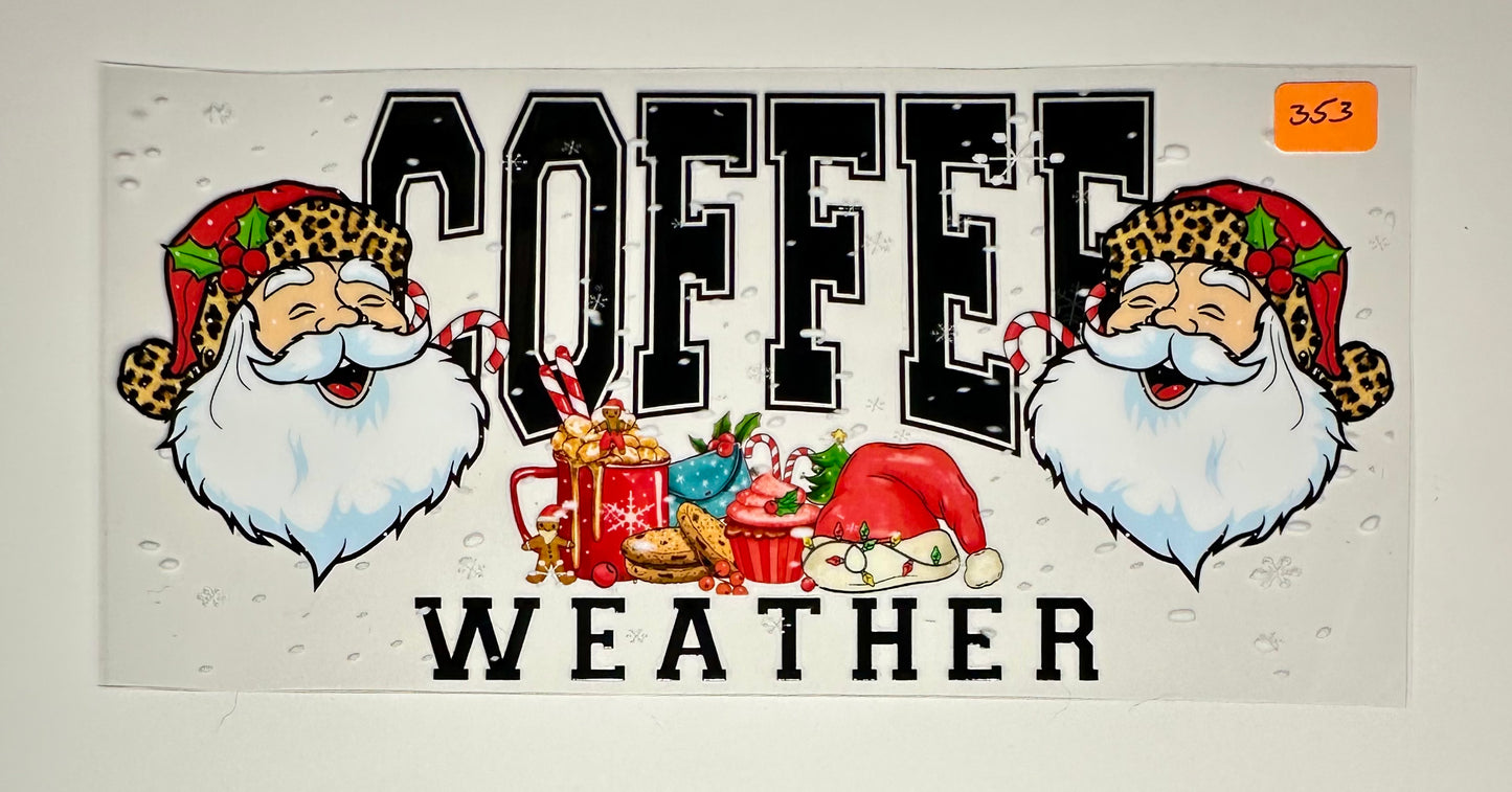 Holiday Christmas - Cup Wraps