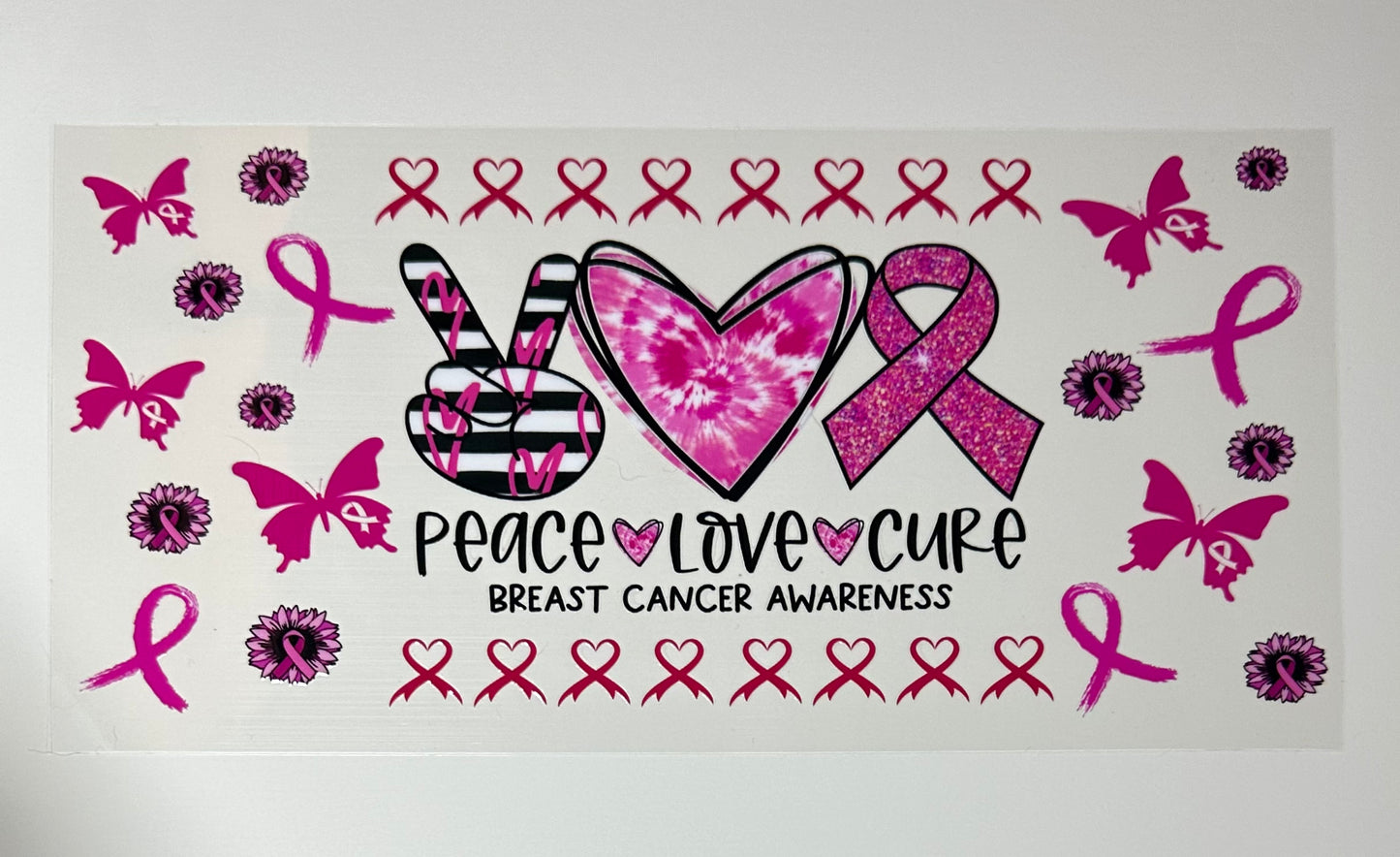 Awareness Ribbons & More - Cup Wraps