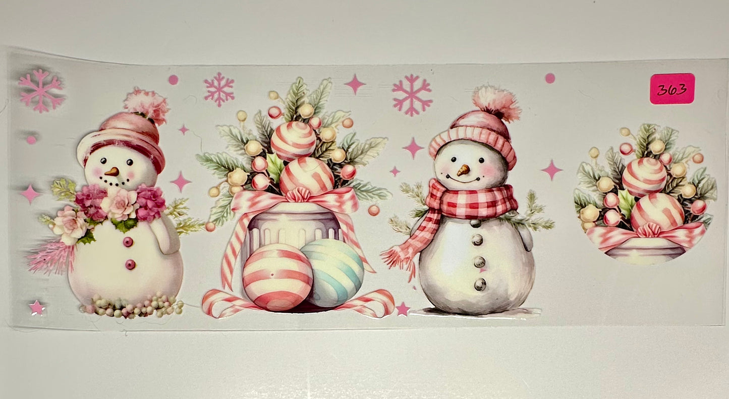 Holiday Christmas - Cup Wraps