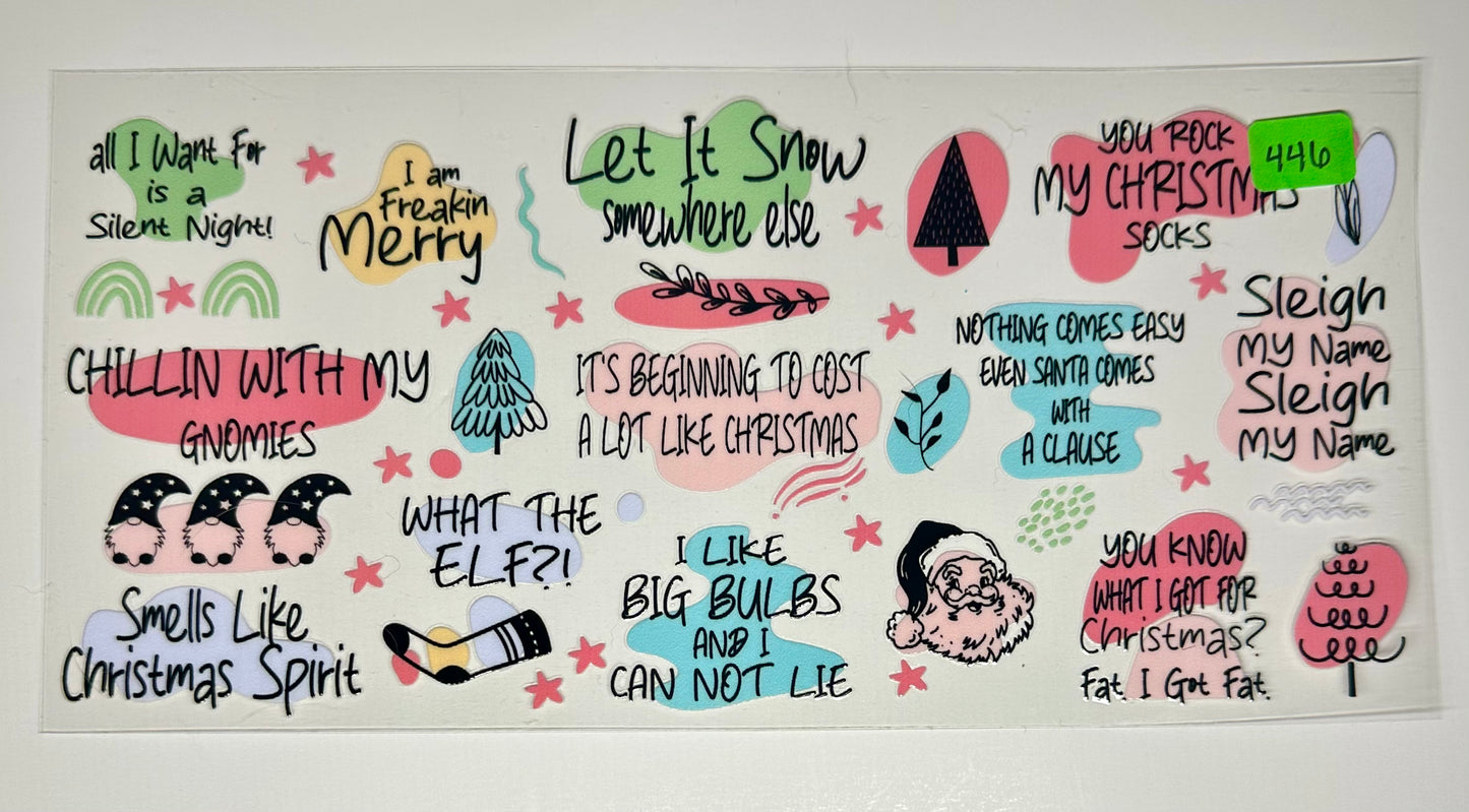 Holiday Misc - Cup Wraps