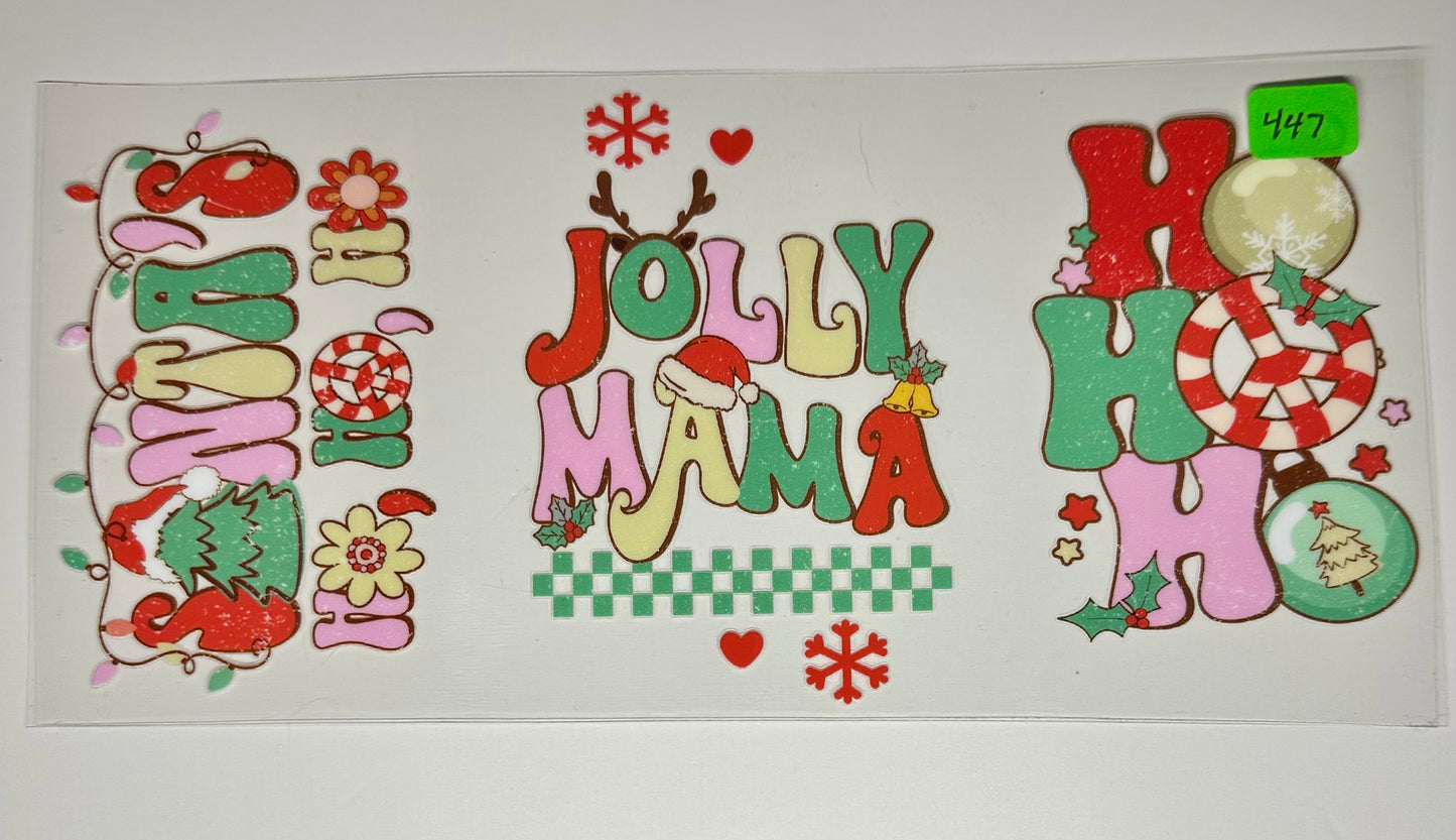 Holiday Christmas - Cup Wraps