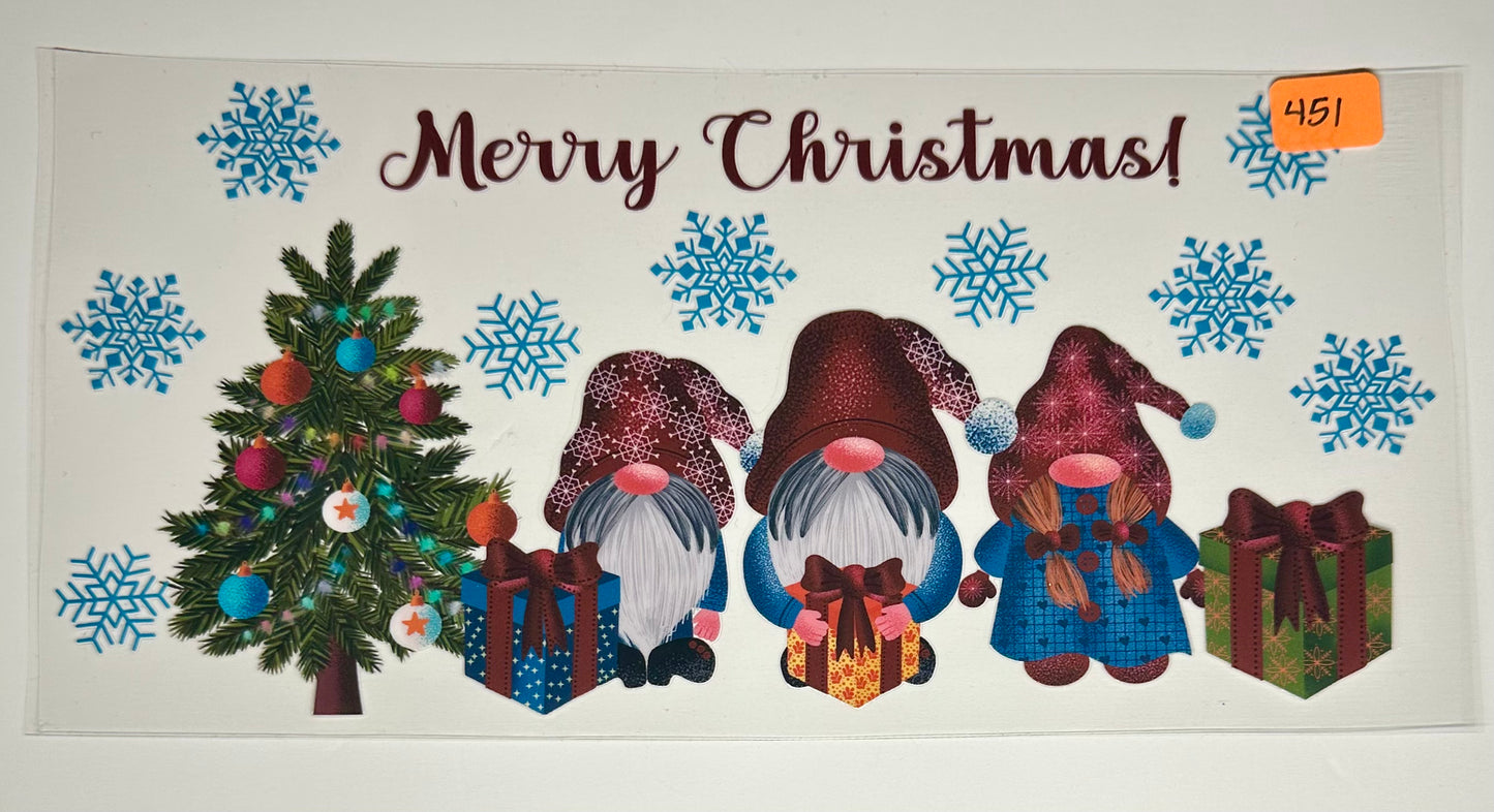 Holiday Christmas - Cup Wraps