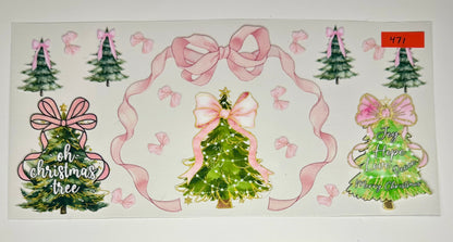 Holiday Christmas - Cup Wraps