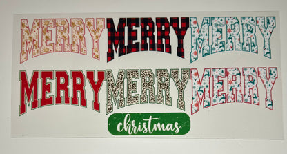 Holiday Christmas - Cup Wraps