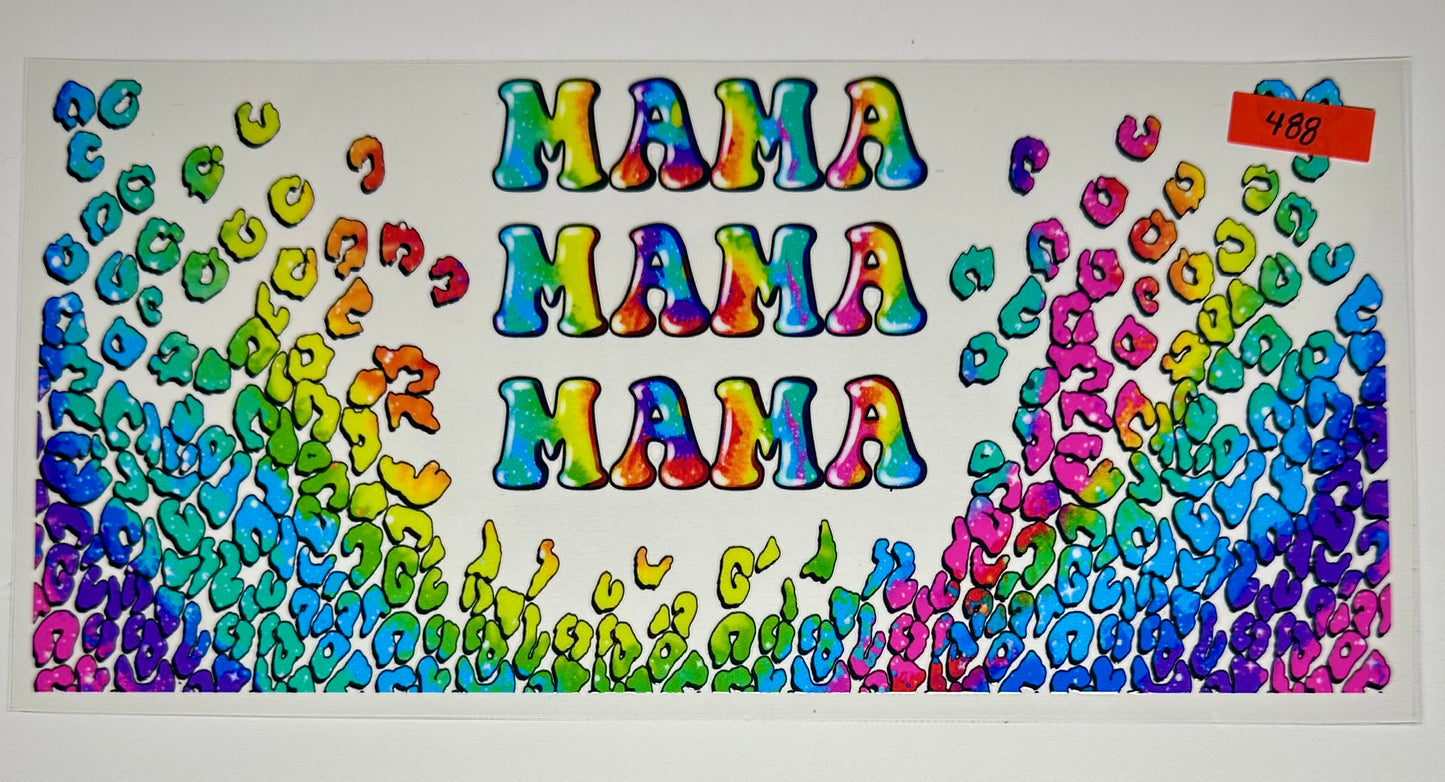 Mom Mama Nana - Cup Wraps