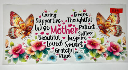 Mom Mama Nana - Cup Wraps