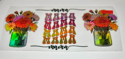 Mom Mama Nana - Cup Wraps