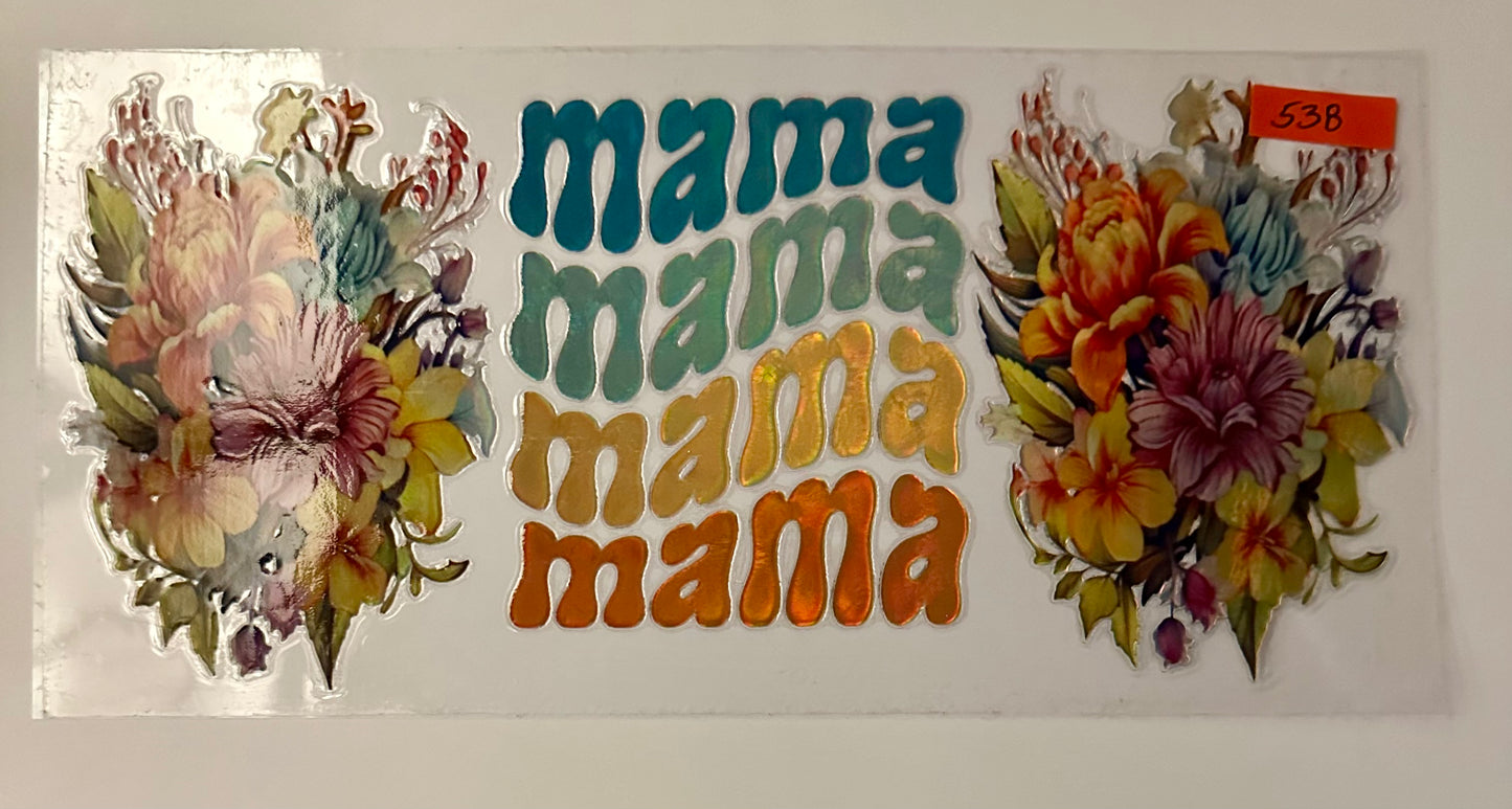 Mom Mama Nana - Cup Wraps