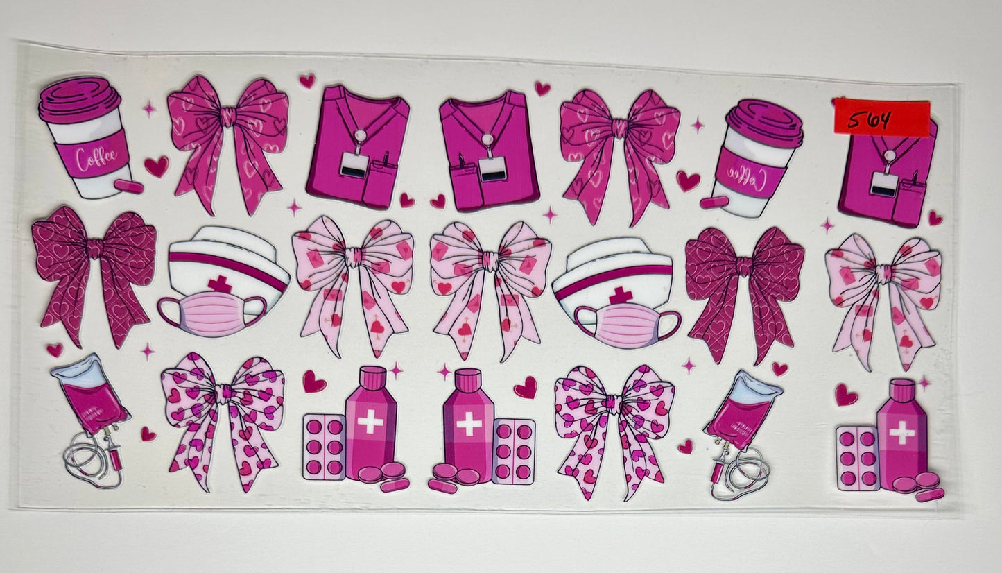 NURSE - Cup Wraps