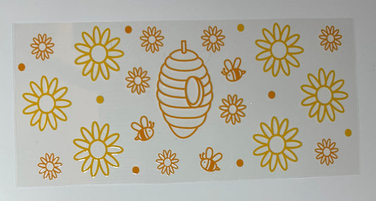 BEES AND HONEY- Cup Wraps