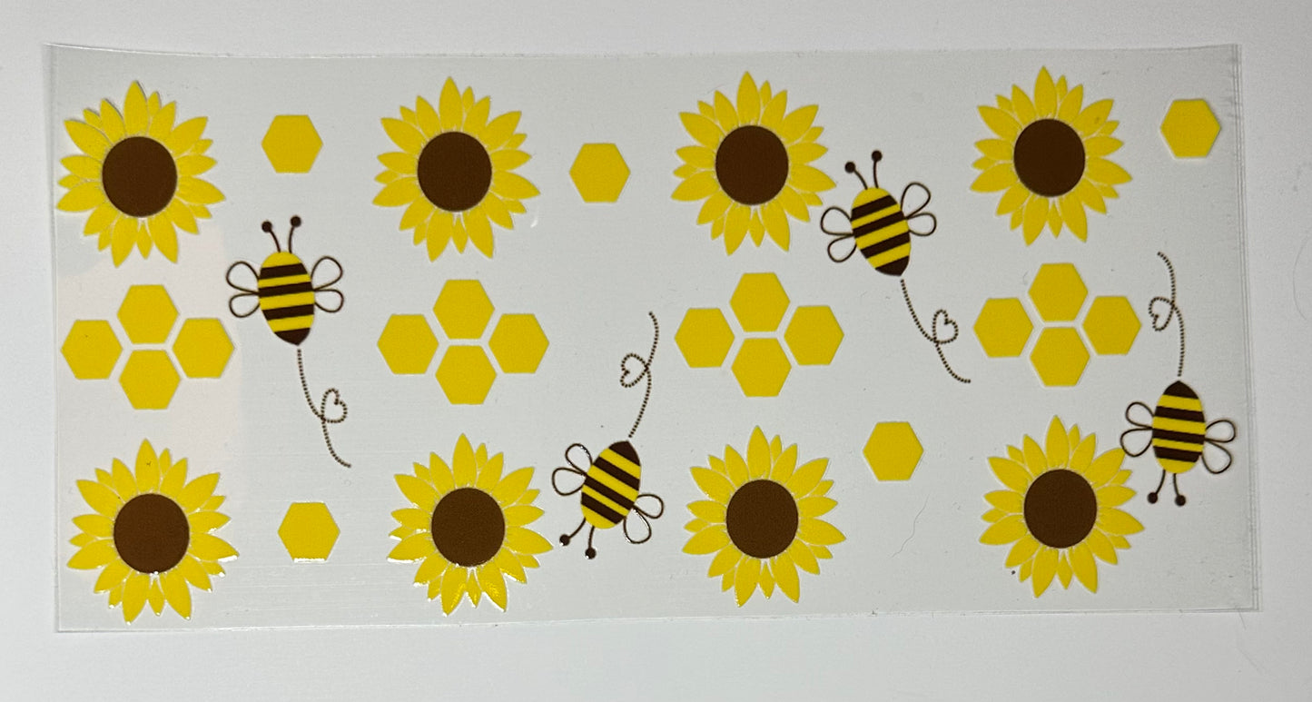 BEES AND HONEY- Cup Wraps