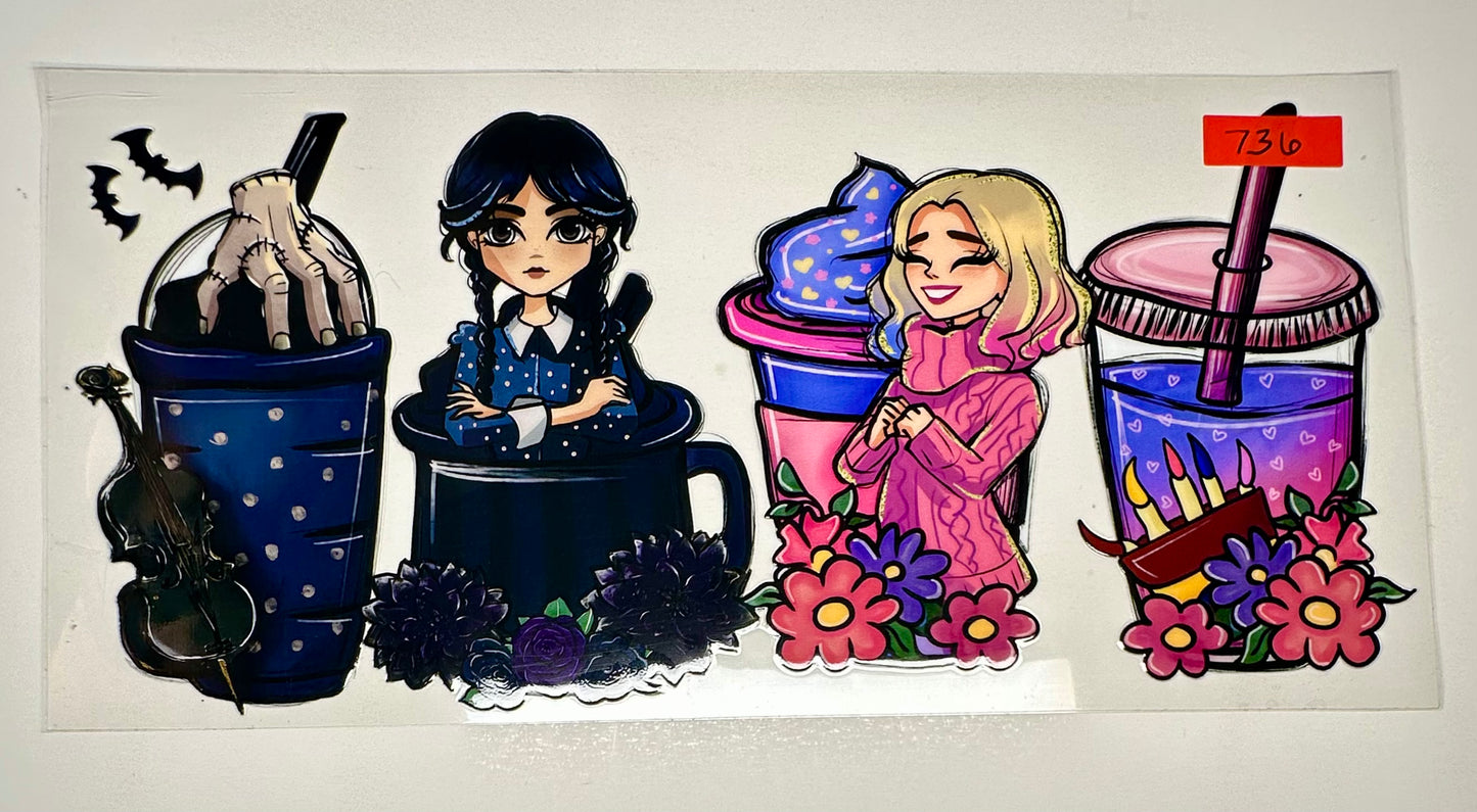 Kid & Cartoon - Cup Wraps