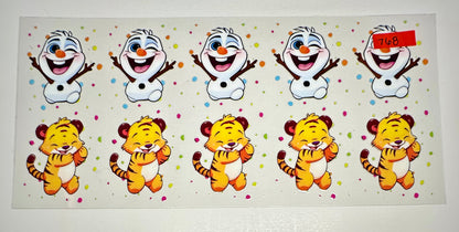 Kid & Cartoon - Cup Wraps