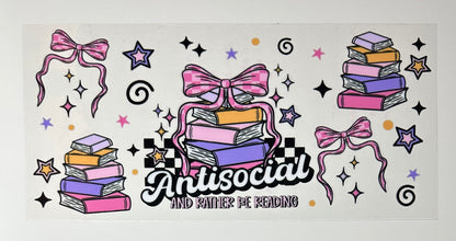 Books - Reading- Cup Wraps