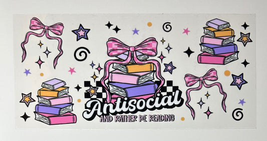 Books - Reading- Cup Wraps