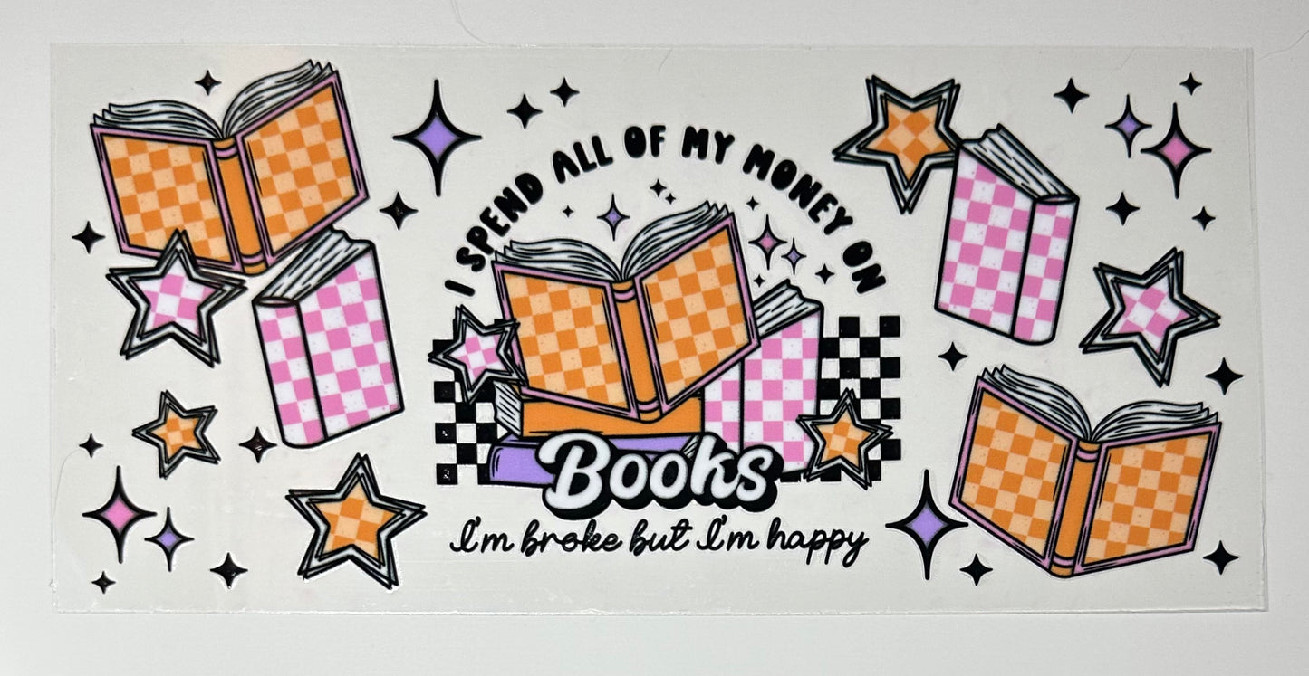 Books - Reading- Cup Wraps