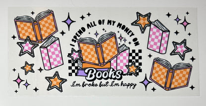 Books - Reading- Cup Wraps
