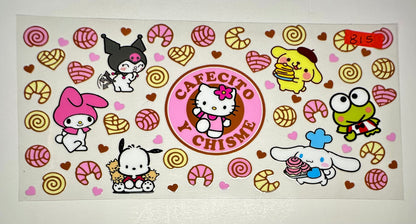 Kid & Cartoon - Cup Wraps
