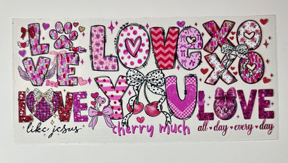 BOWS & FRUITS - Cup Wraps